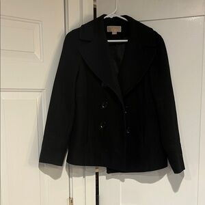 Michael Kors Women's Classic Black Peacoat